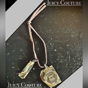 Juicy Couture Men’s charm double sided Dirty English pendant jewelry